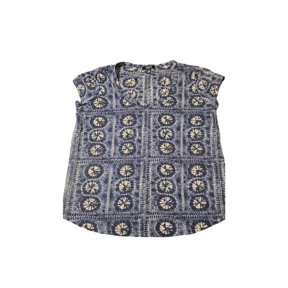 Chaps Denim super soft blue patterned size large‎ shirt